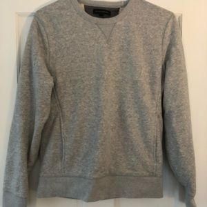 Banana Republic Sherpa Lined Crew Neck Sweatshirt